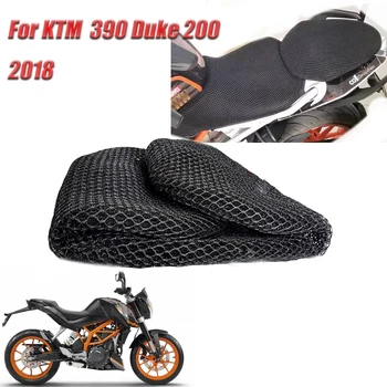 Motociklo 3D Mesh Sėdynės Padengti Šilumos Izoliacija Sėdynės Pagalvėlė Padengti apsaugos KTM 390 Duke 200 2018