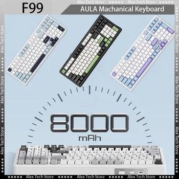 Naujas AULA F99 Machanical Klaviatūros 5.0 