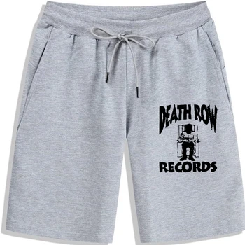 Naujas Death Row Records Hip-Hop Logotipas Balti Šortai Šortai Jav Grynos medvilnės Em1 Jaunimo Vidutinio Amžiaus Senas Vyrams Šortai