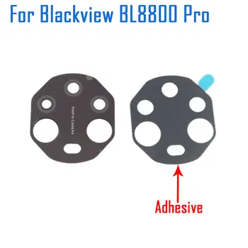 Naujas Originalus Blackview BL8800 Atgal Pro Fotoaparato Objektyvą, Galinio vaizdo Kamera, Objektyvas Stiklo Dangtis, Su Klijais Blackview BL8800 Pro Telefonas