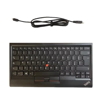 Naujas Originalus RU TAI NE NL išdėstymo Klaviatūra Lenovo ThinkPad Kompaktiškas USB Laidinio 0B47190 KU-1255