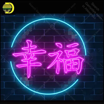 Neoninės šviesos Ženklai Kinų Žodis Reiškia Laimę Didvyriškas Pasisekė, Laisvės Neoninės Lemputės pasirašyti Lempa, Alaus Baras, Baras, Namų Lempas Kambario Dekoro Naktį