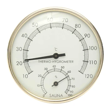 Nešiojamų Temperatūros Drėgmės Matuoklis Termometras su Drėgmėmačiu Garo Kambarys, Sauna