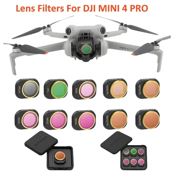 Objektyvas, Filtras, DJI Mini 4 Pro Objektyvo Filtrai Rinkinys UV CPL ND NDPL 8/16/32/64 Už DJI Mini 4 Pro Optinį Stiklą Drone Priedai