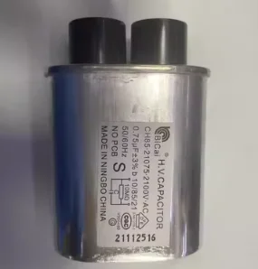 Originalus mikrobangų krosnelė aukštos įtampos kondensatorius 2100V 0.75 UF dėl mikrobangų krosnelė pakeitimo