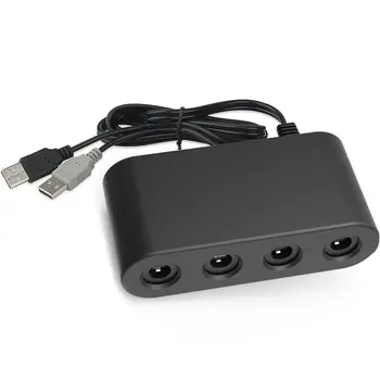 OSTENT 4 Uostų Valdytojas Adapteris Konverteris Žaidimas Keitiklis skirtas Nintendo Gamecube NGC, kad Wii U/Switch/VNT Terminalas
