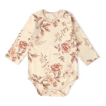 Pavasarį, Rudenį Kūdikiui baby girl Romper Jumpsuit/laipiojimo medvilnės kostiumas ilgomis rankovėmis Viršų Mados Homewear Minkštas Kūdikių drabužiai