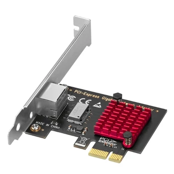 PCIE Card Gigabit ethernet Tinklo plokštė 10/100/1000Mbps RJ45 Laidinio Tinklo plokštė PCI-E Tinklo Adapteris LAN Kortelė