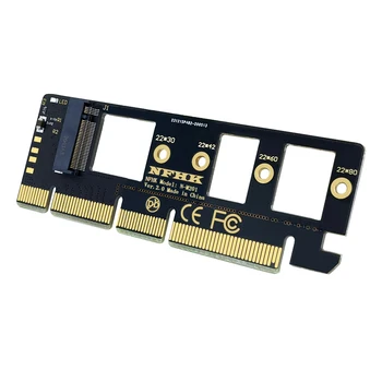 Plėtimosi Kortelės M. 2 NVME SSD į PCIE 3.0 X16/X8/X4 Darbalaukio SSD Adapterio Kortelės Palaikymas 2230 2242 2260 2280 Dydžio SSD