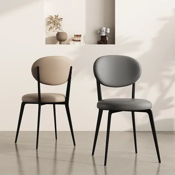 Prancūzijos kremas stiliaus namo atlošas valgomojo kėdė kambarį universalus kėdės, taburetės
