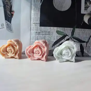 Rožių Gėlių Silikono Formos Meilės Širdies Formos Gėlių Tortas Pelėsių Gėlių Kepimo Įrankiai Valentino 's Day
