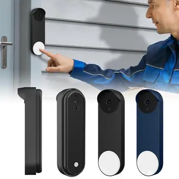 Silikoninės Apsaugos Atveju Lizdą Doorbell Anti-UV Atsparūs Apsauginiai Silikono Doorbell Atveju Doorbell Padengti Apsaugine Atveju