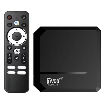 Smart TV Box 2.4/5G Dual-WIFI 3D Vaizdo Medijos Grotuvą, Namų Kino sistemos, TV Set-Top Box, EU Plug Patvarus