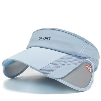 Sportas Teniso Veikia Golfo Skrybėlę UV Apsauga Lauko Beisbolo kepuraitę Tuščias Viršuje Reguliuojamas Skydeliai Kepurės Moterų galvos Apdangalai Viršūnes Chapeau