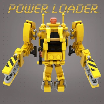SS Mecha Užsieniečių Power Loader V DALIS Plytų Robotas Blokai Mechaninė Idėja Predatored Žaislas Vaikams, Gimtadienio, Kalėdų Dovana