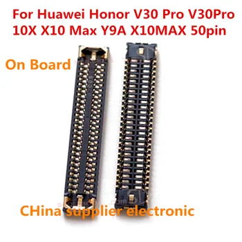 Usb Įkroviklis Įkrovimo Dokas Uosto Flex FPC Jungtis Huawei Honor V30 Pro V30Pro 10X X10 Max Y9A X10MAX Valdybos 50pin Kištukas