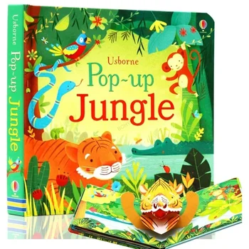 Usborne Pop-Up 3D Atvartu Nuotrauka anglų kalba, Knygos Vaikams, Pasakos, Skaityti Knygą anglų kalba Montessori Mokymosi Žaislai, Vaikų Dovanų