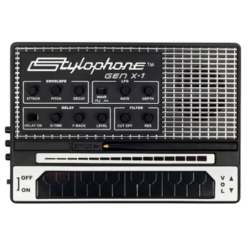 Už Stylophone GEN X-1 Kišenėje Synth Mini Elektroninių Prietaisų Senovinių Muzikos Žaislas Stylophone