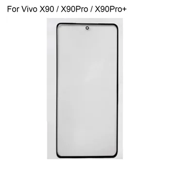Už Vivo Y90 Priekiniai LCD Stiklinis Lęšis su jutikliniu ekranu Už Vivo Y90 Pro Touch screen Kolegijos Išorinio Ekrano Stiklo, be flex X90Pro plius