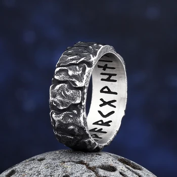 Viking Githic Stiliaus Nerūdijančio Plieno Celtics Mazgas Žiedas Vyrams Šiaurės Trejybės Vestuviniai Žiedai, Vyriški Juostoje, Papuošalai, Dovana Vaikinui