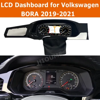 Virtualios Prietaisų skydelis Kabinos LCD Spidometras VW Bora 2019 2020 2021 Skaitmeninis Prietaisų Skydelis Linux Sistema