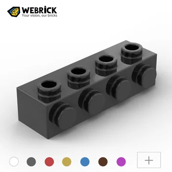 Webrick 100VNT 30414 Plytų Modifikuotų 1 x 4) su Staktomis ant Šono Technologija, Statyba Blokai Suderinama Švietimo Dalis 