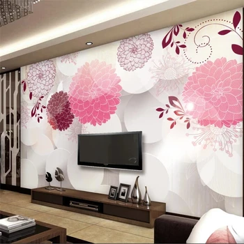 wellyu обои papel de parede 3D Užsakymą tapetai Svajinga 3D gėlių kambarį, TV foną behang tėtis peint